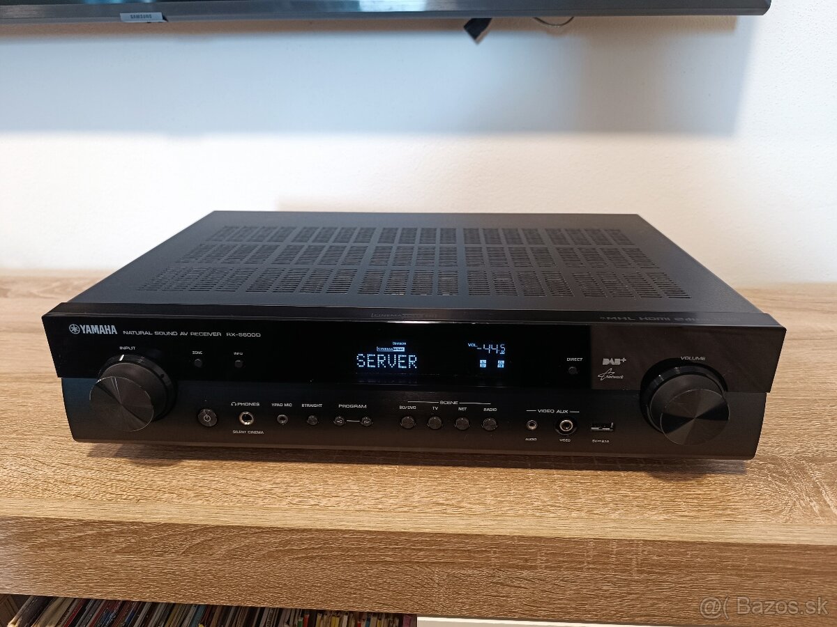 Yamaha RX-S 600 D 5.1 AV receiver - 2
