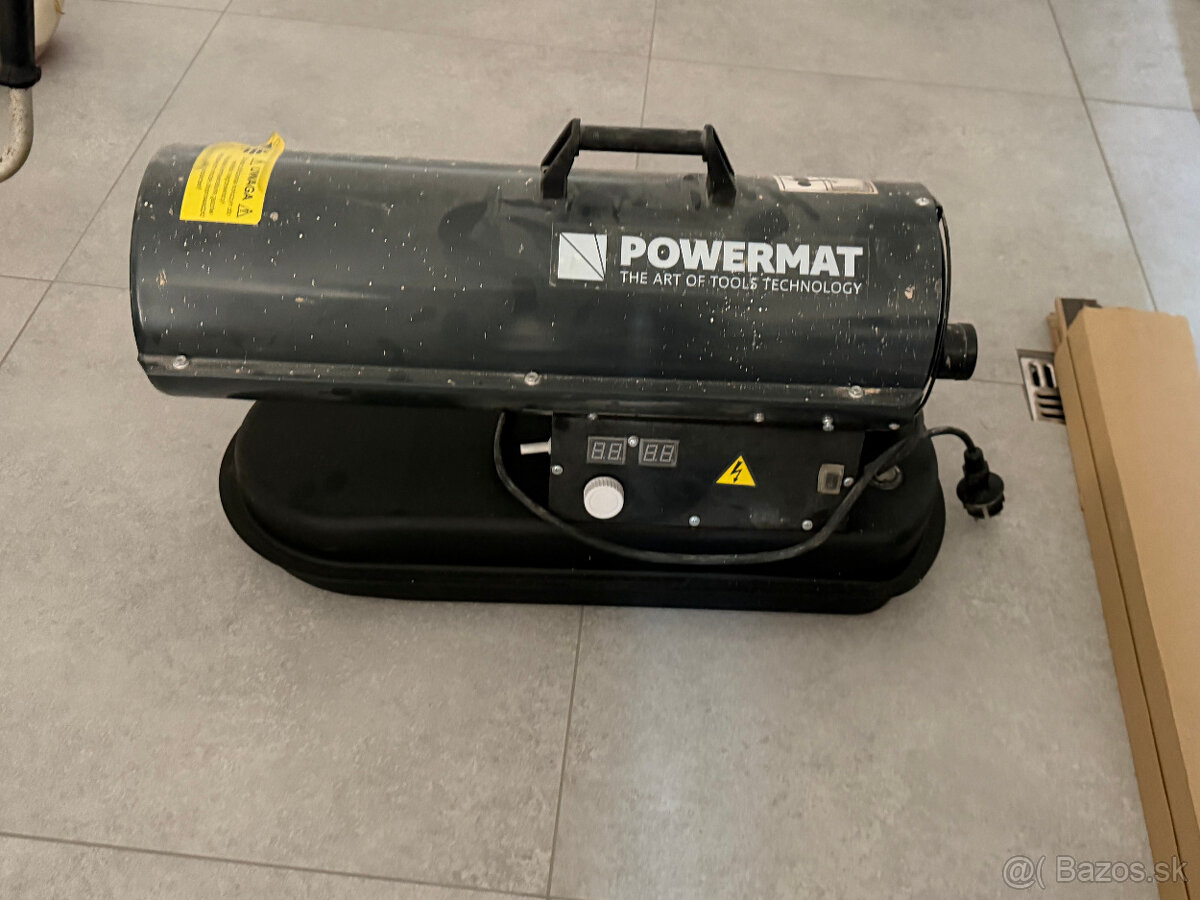 Naftový ohrievač 20kW s termostatom a LCD - 2