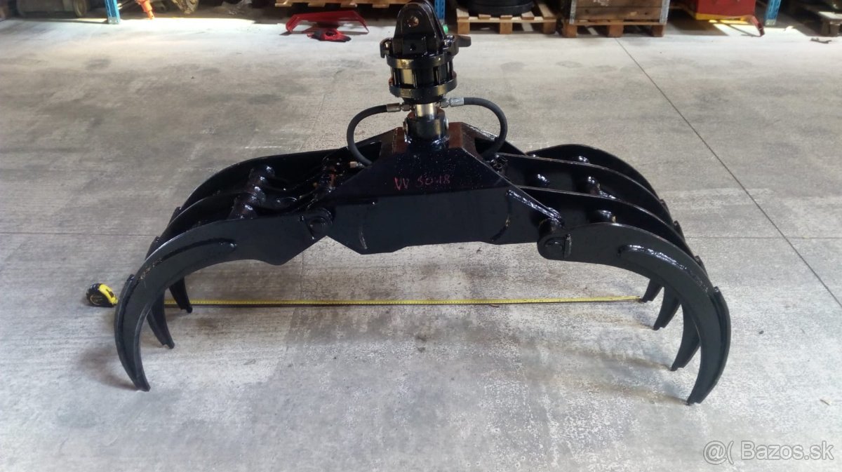 drapák na klest CD30, 7-zubý s rotátorem FORMIKO 4,5t - 2