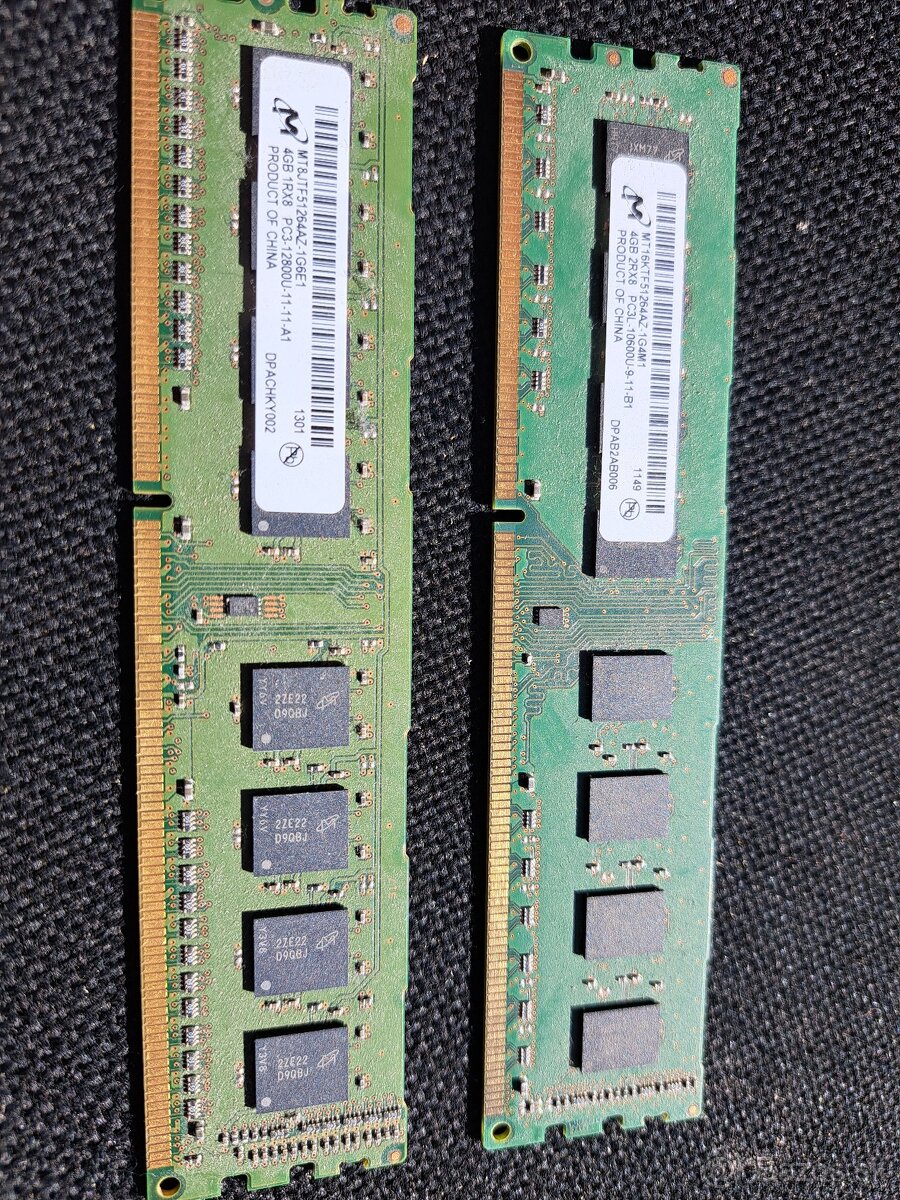 Intel core i5 3470 a 4GB Ram 3 -10600,12800 - 2