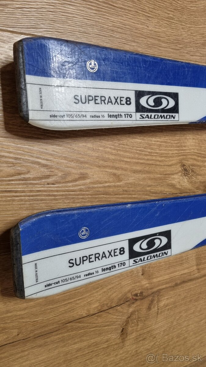Lyže SALOMON SuperAXE 8, 170cm - 2