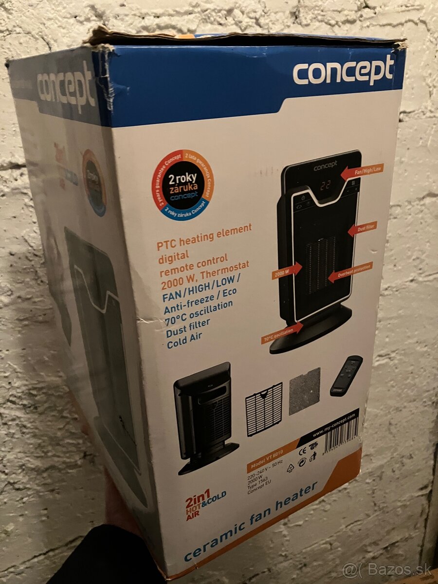 Concept Keramický ohrievač VT 8010 - 2