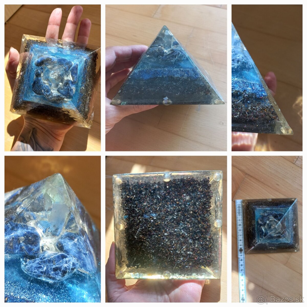Orgonit (pyramída, podtácky, prívesky) - 2