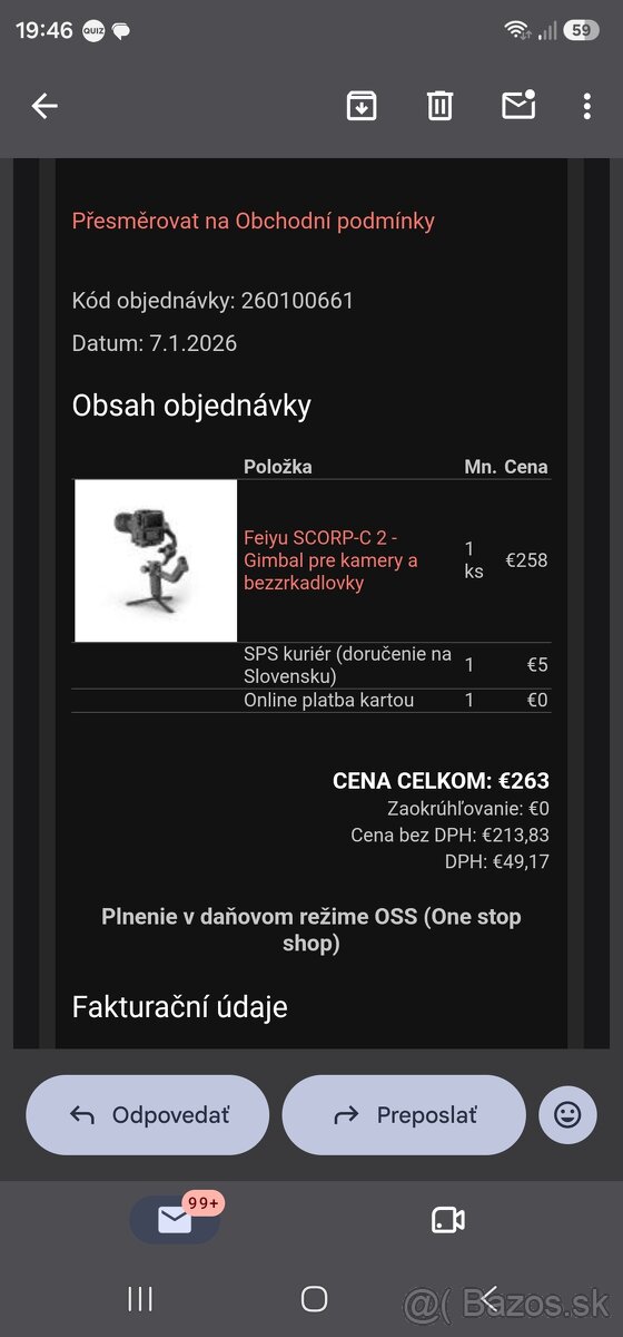 Gimbal feiyu scorp-C2 - 2