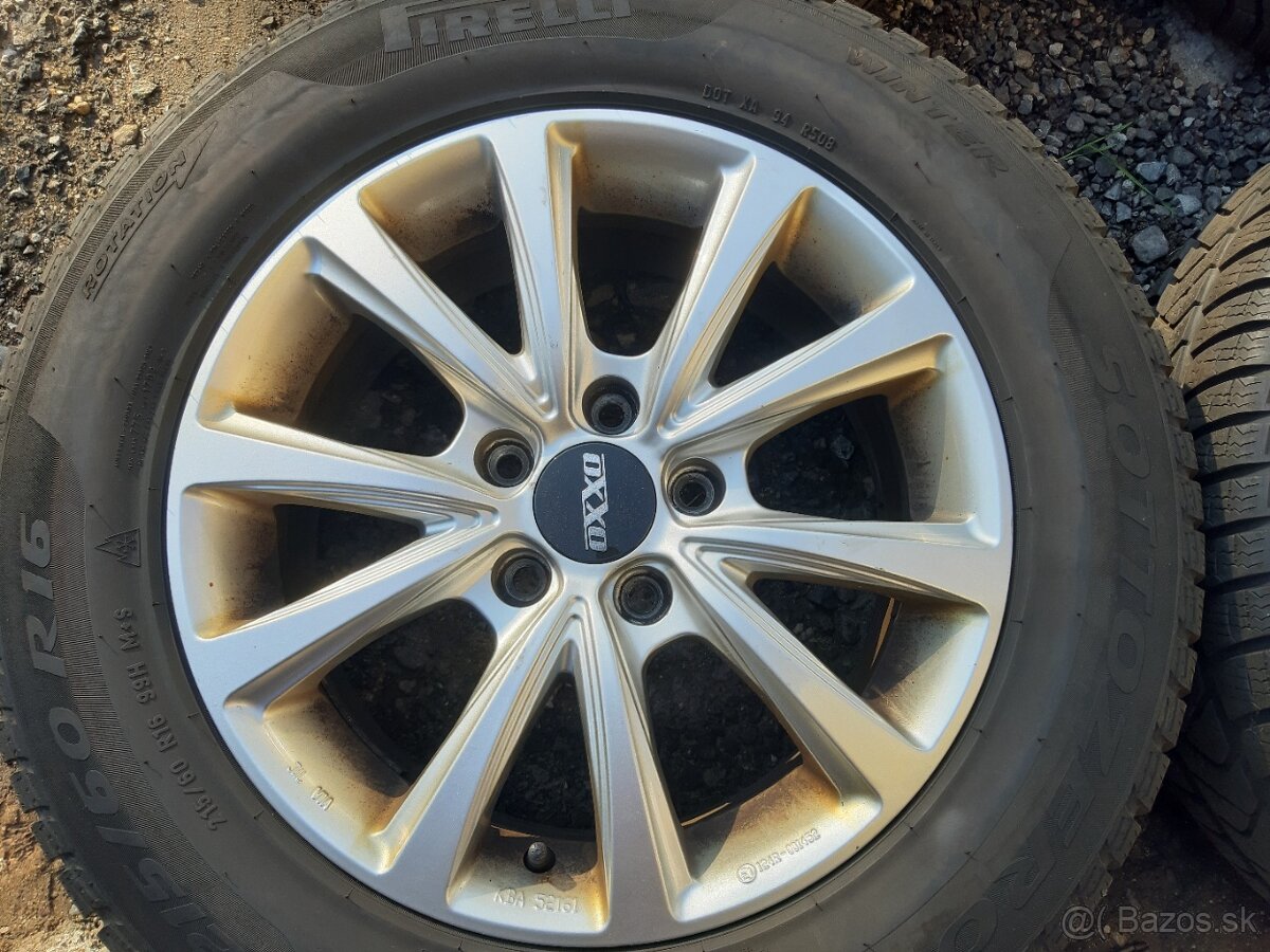 ELEKTRONY 5x112 r16 obute zimne pneu - 2