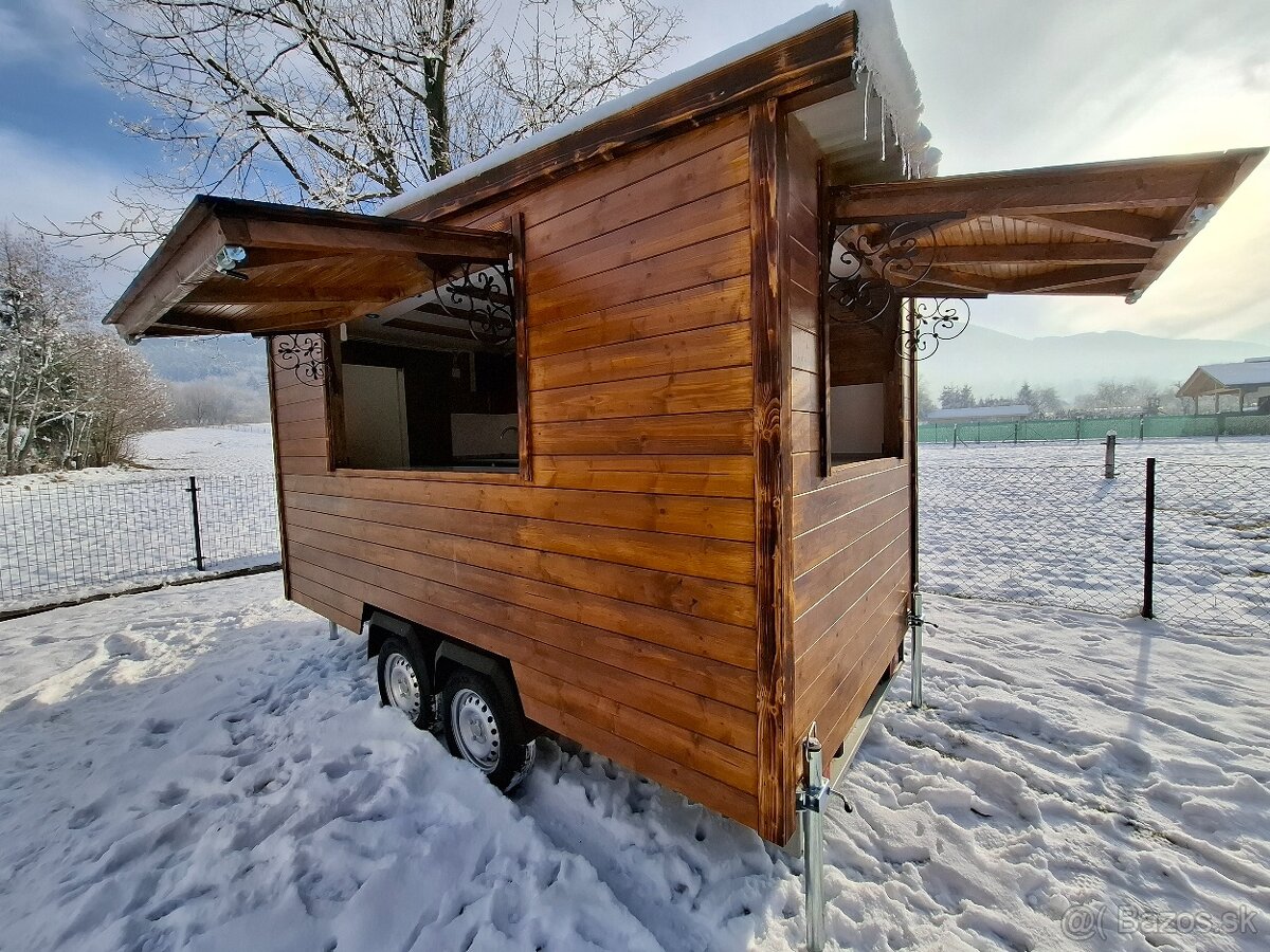 Prenajmem/predám food truck, mobilný stánok, pojazdný bufet - 2