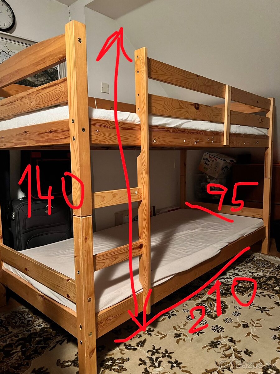 Poschodova postel - 2