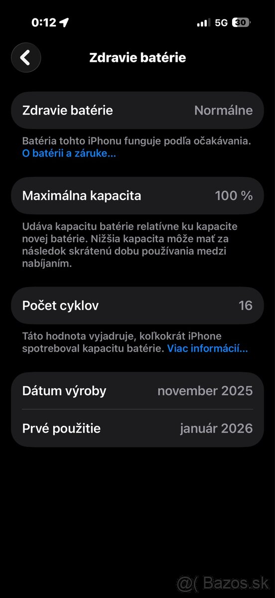 iPhone 17 – biely, 256 GB - 2