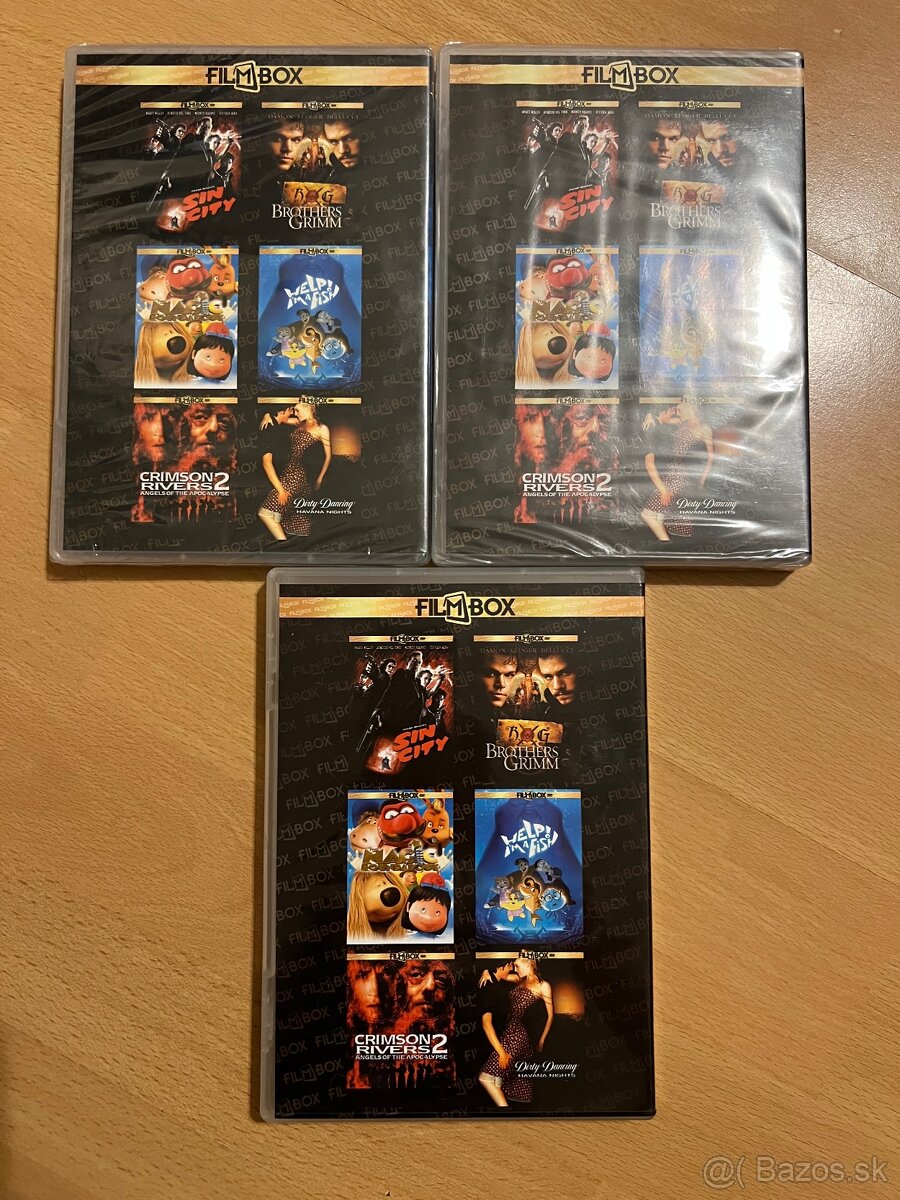 Nové DVD zabalené - 2