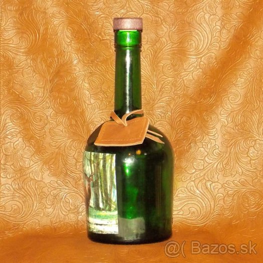 Poľovnícka fľaša Jeleň medzi stromami - 2