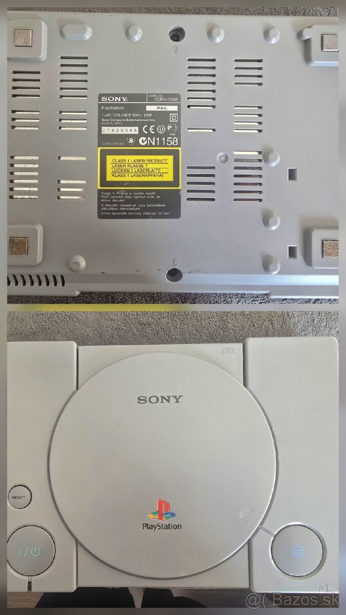 Playstation 1 7502 + 2 hry - 2