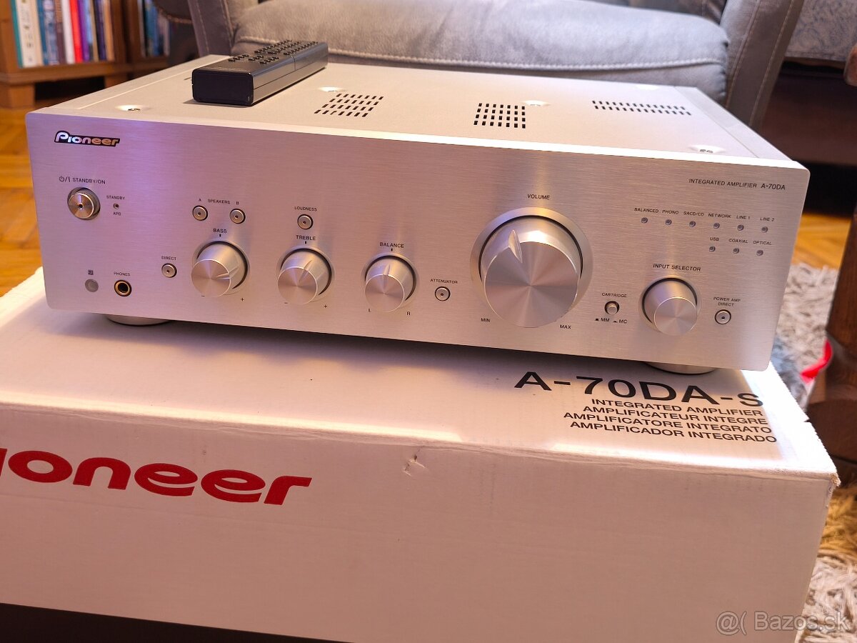 Predám Pioneer A-70DA (Silver) – 100% stav - 2
