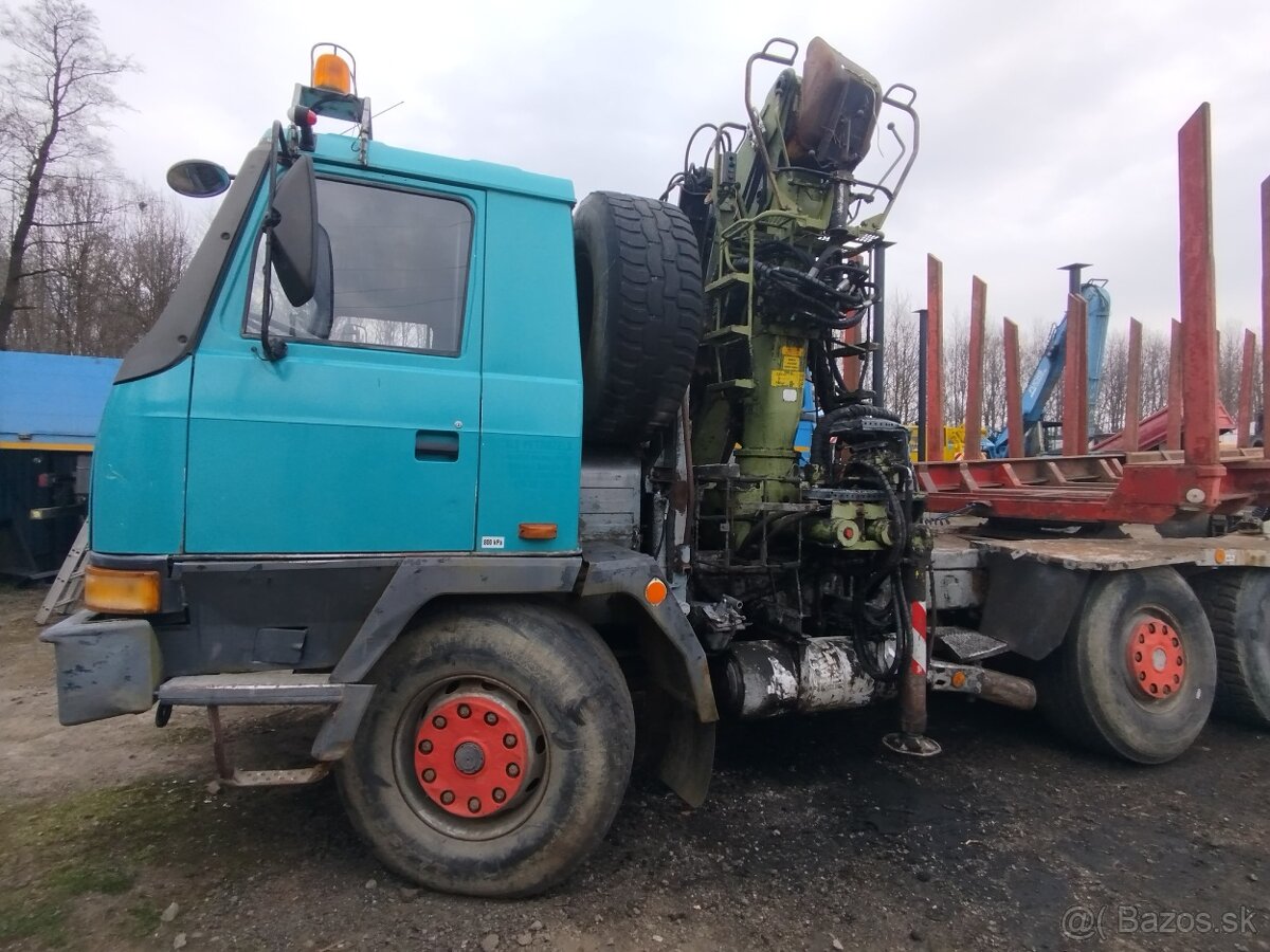 Tatra T815 lesovůz + přívěs LEMEX - 2