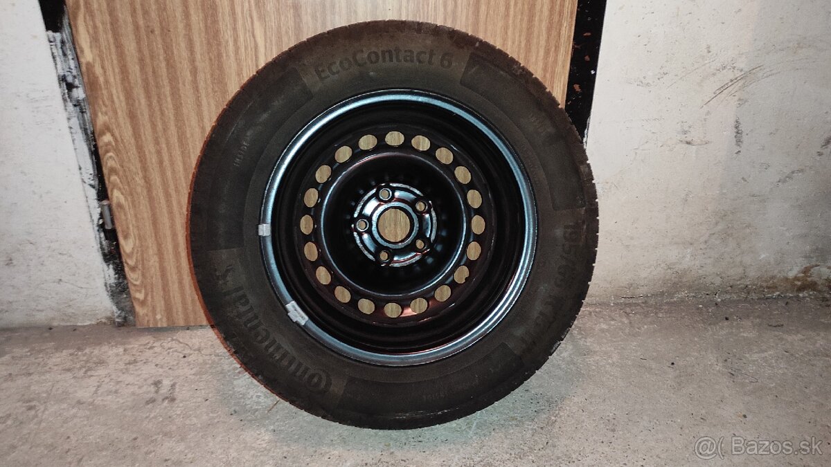 4x plechový disk 6Jx15 5x112 ET45 - 2