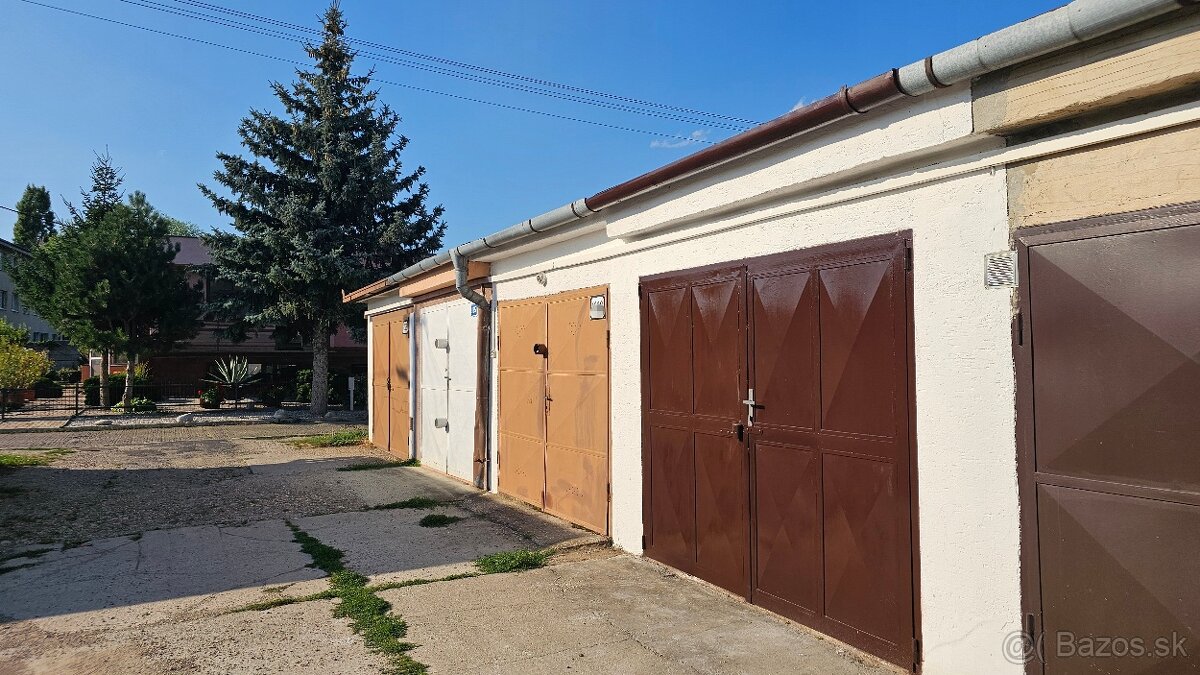 PRENÁJOM garáže na Šulekovskej, SEREĎ - 2