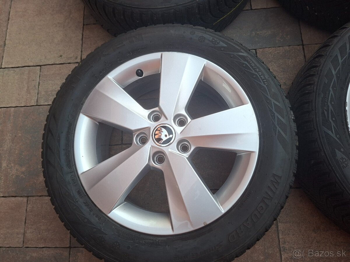 Predám hlinikové disky org.Skoda/Seat/Vw--R16 - 2