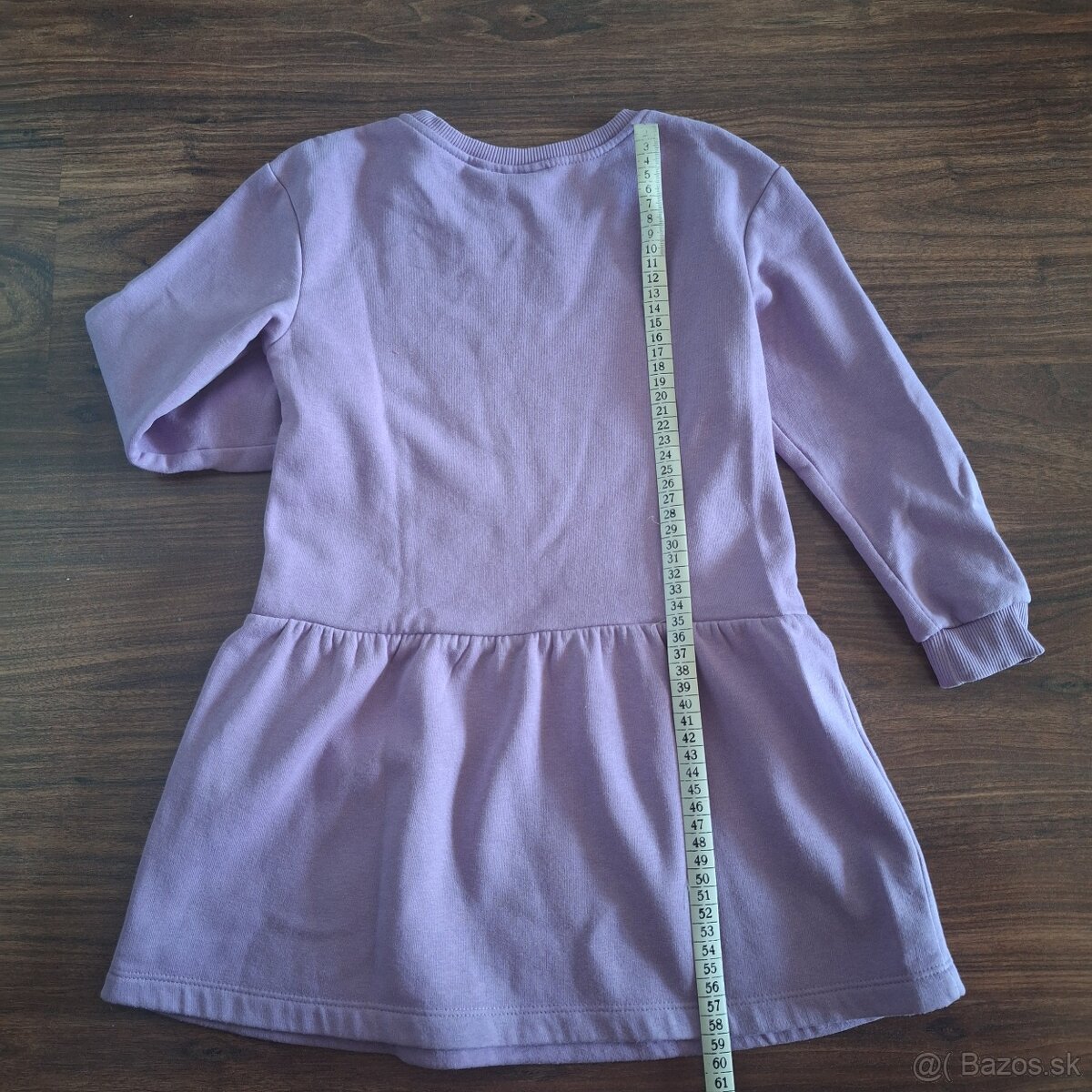 Dievčenské zateplené šaty Frozen, 4-6 r. - 2