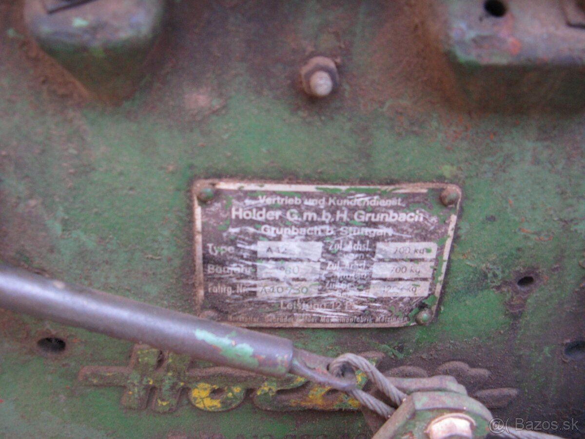 Malotraktor HOLDER - 2