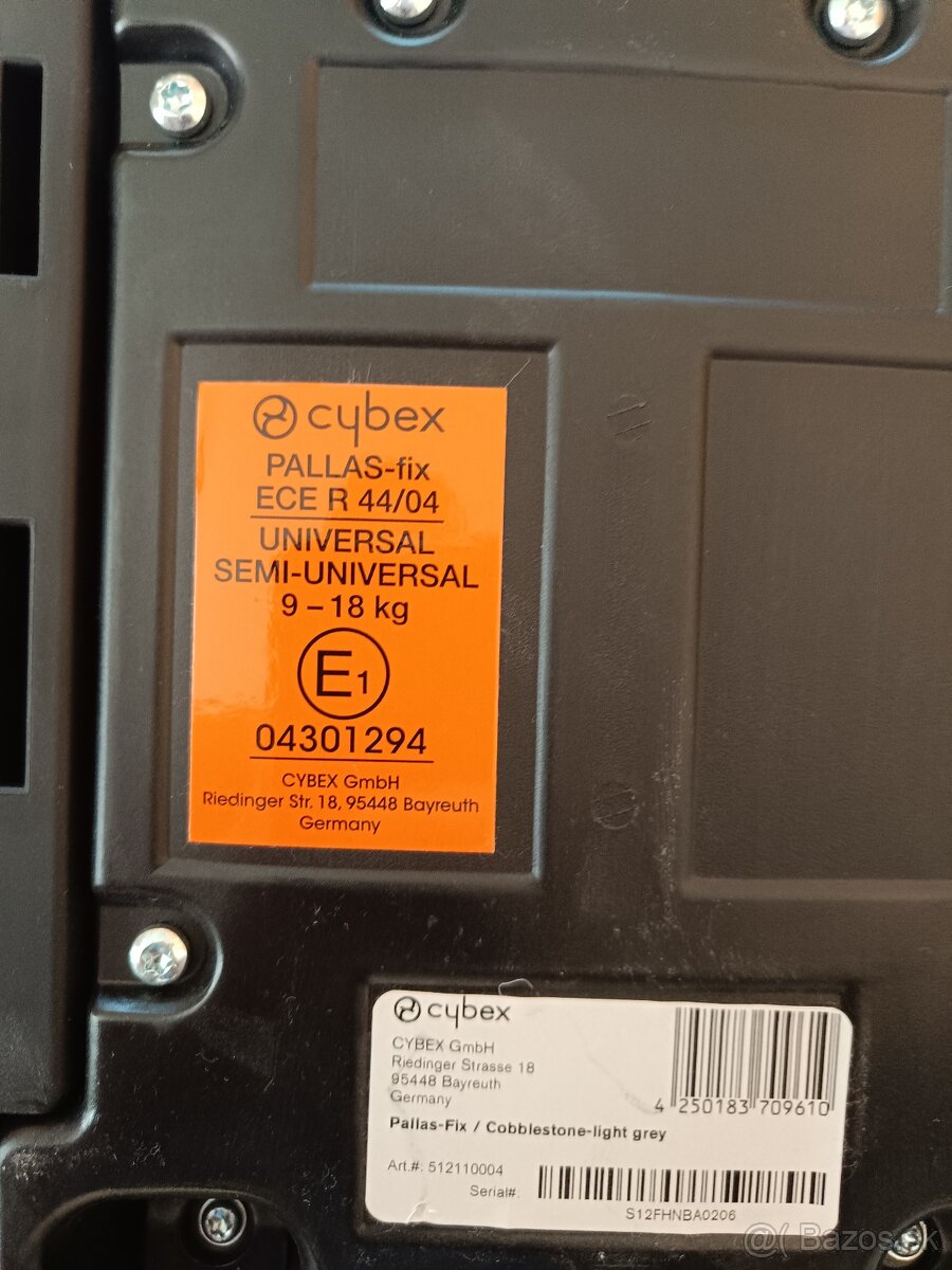 Predám základňu Cybex Pallas - 2