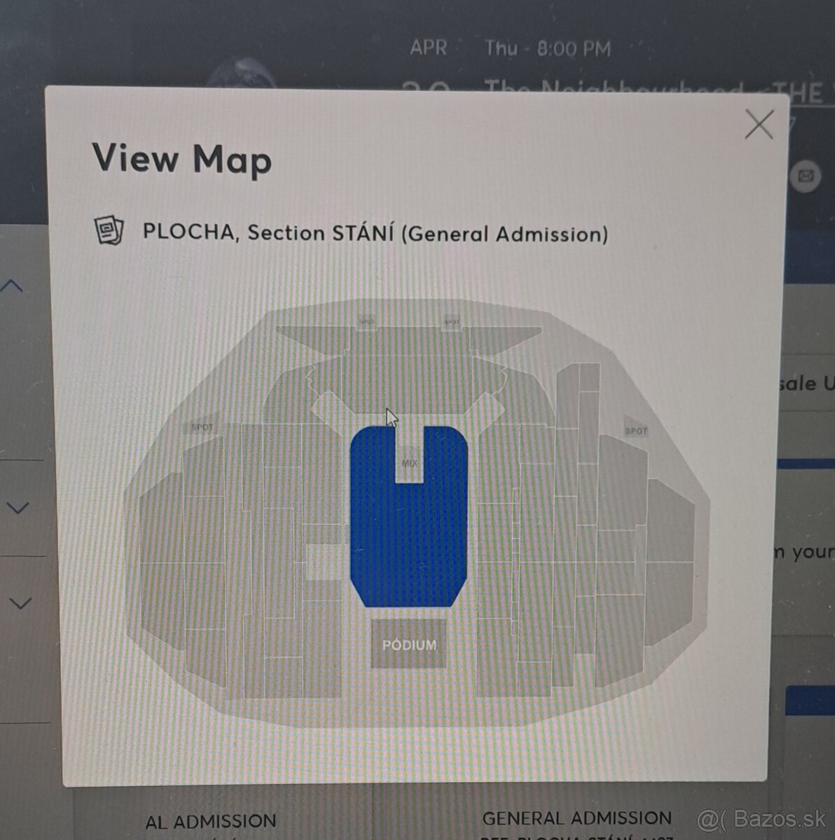 Neighbourhood Praha 30.4.2026 listky - 2