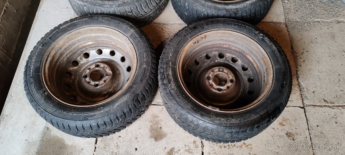 Zimné pneumatiky 195/55 R15 na diskoch - 2