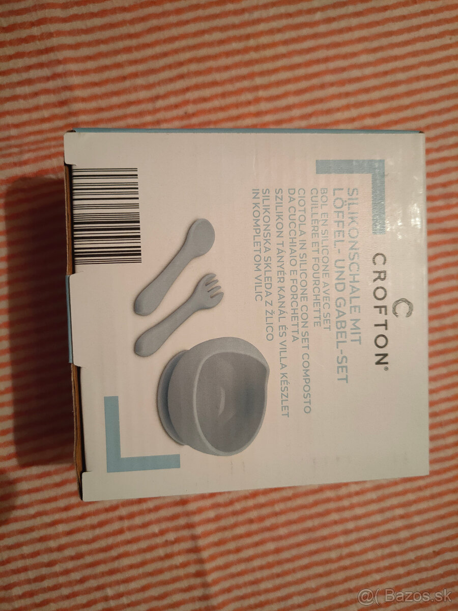 Detský silikónový riad - - nepoužitý - 2