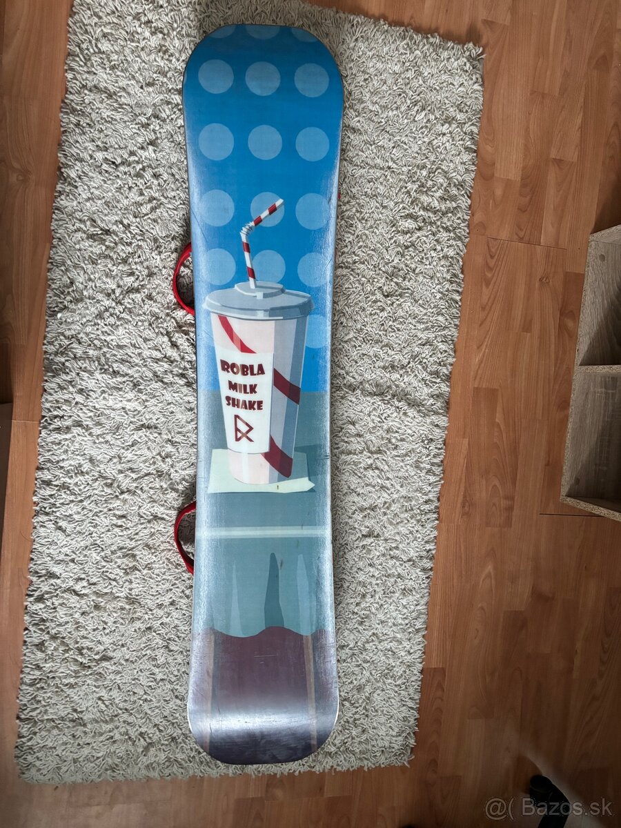 Predám snowboard robla milkshake set - 2