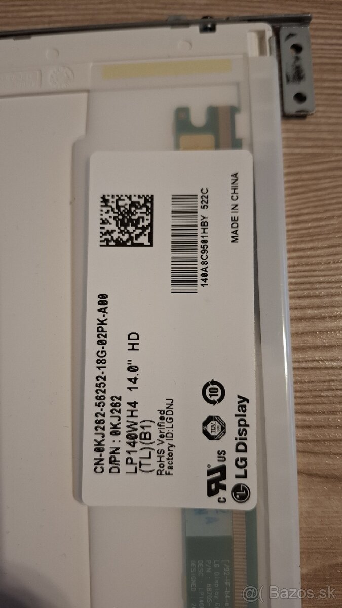Predám displej LP140 , LP140WH4 - 2