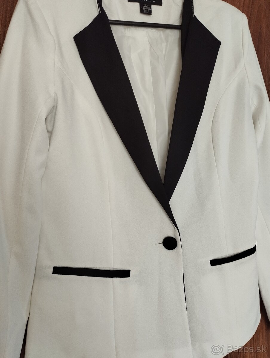 Biele sako AMISU - 2
