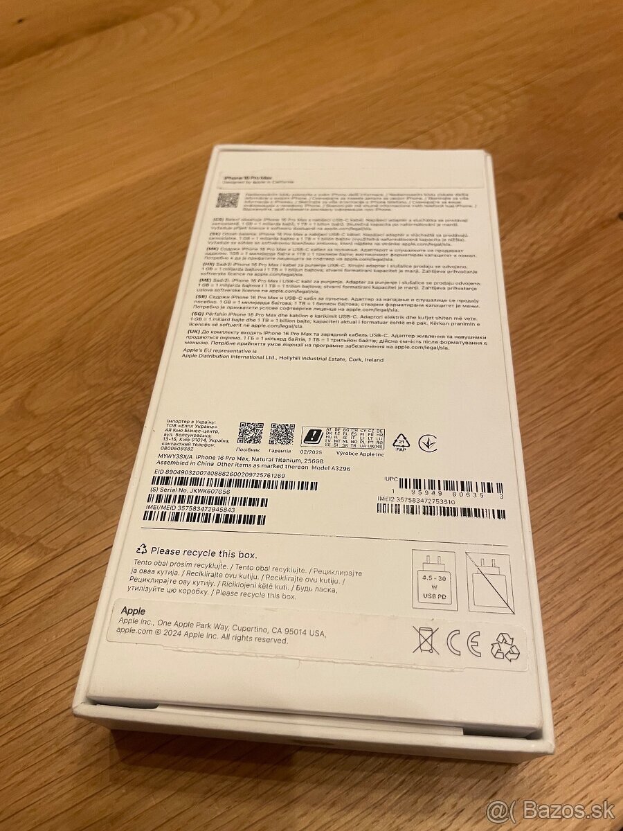 IPHONE 16 PRO MAX 256 NATURAL TITANIUM - 2