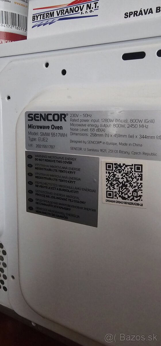 Mikrovlnka Sencor SMW5517WH - 2