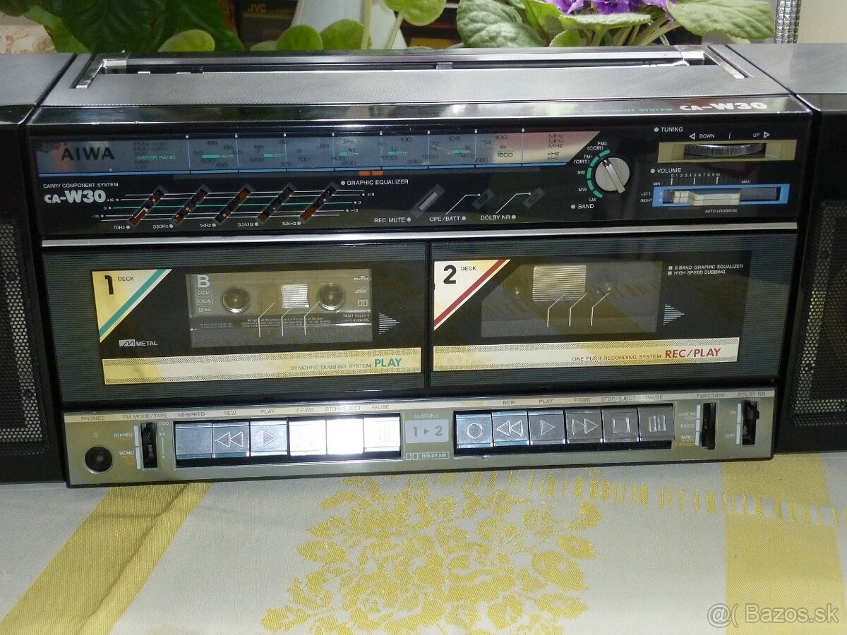 Predám rádiomagnetofón AIWA CA-W30 - 2