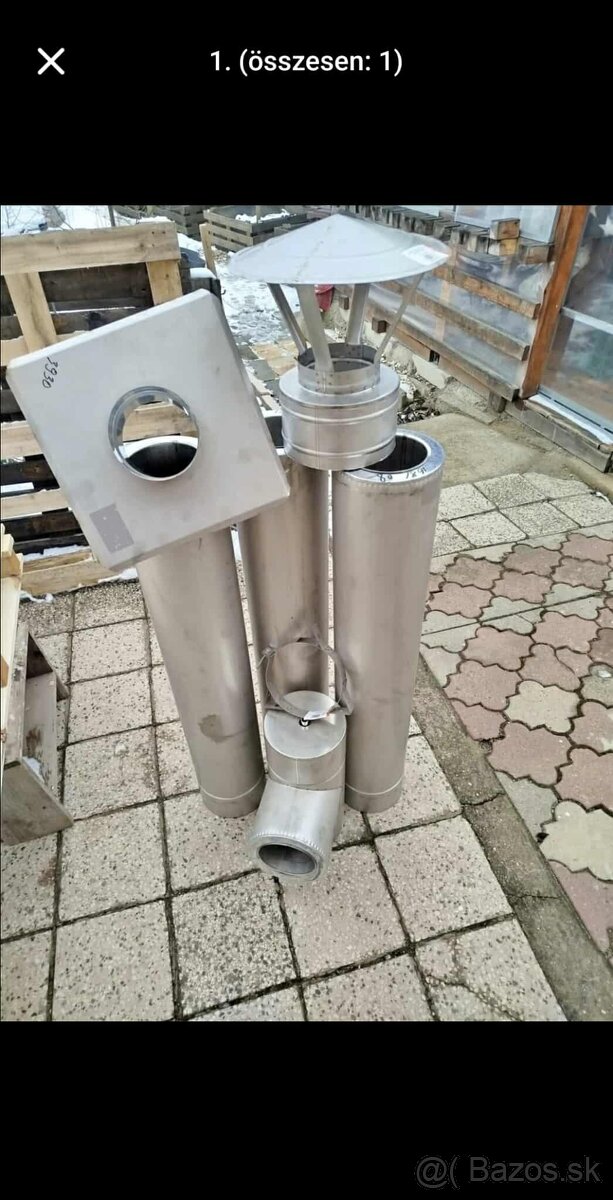 Nerezový komin - 2