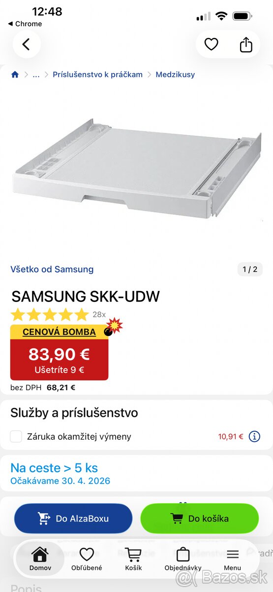 Medzikus práčka – sušička s výsuvom SAMSUNG - 2