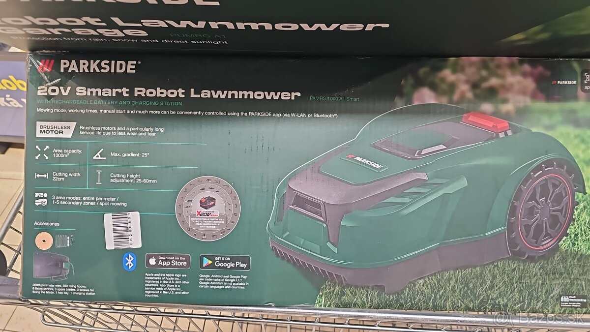 PARKSIDE® Smart robotická kosačka 20 V PAMRS 1000 A1 - 2