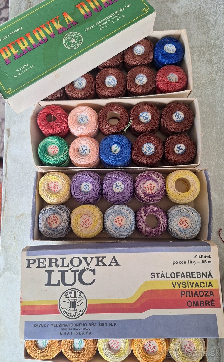 Perlovky na vysivanie - 2