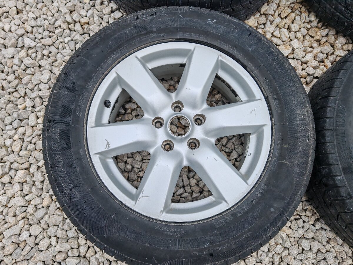 Nissan Qashqai elektróny R17, letné pneu - 2