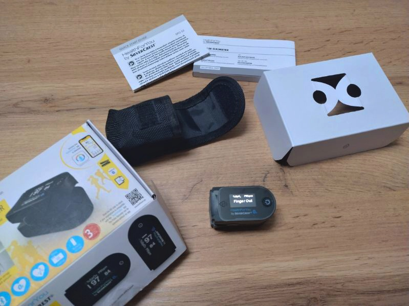 NOVY Pulzný oxymeter - 2