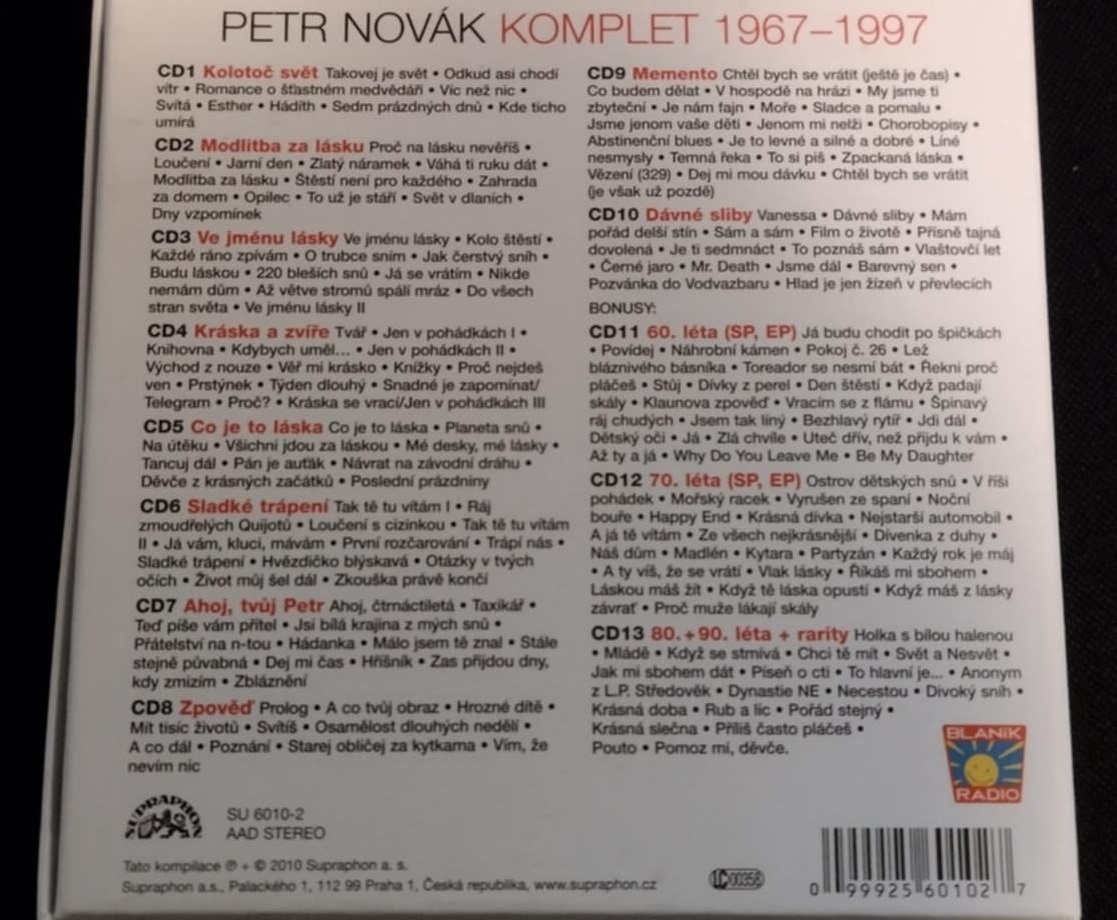 Petr Novák – Komplet 1967-1997 cd - 2