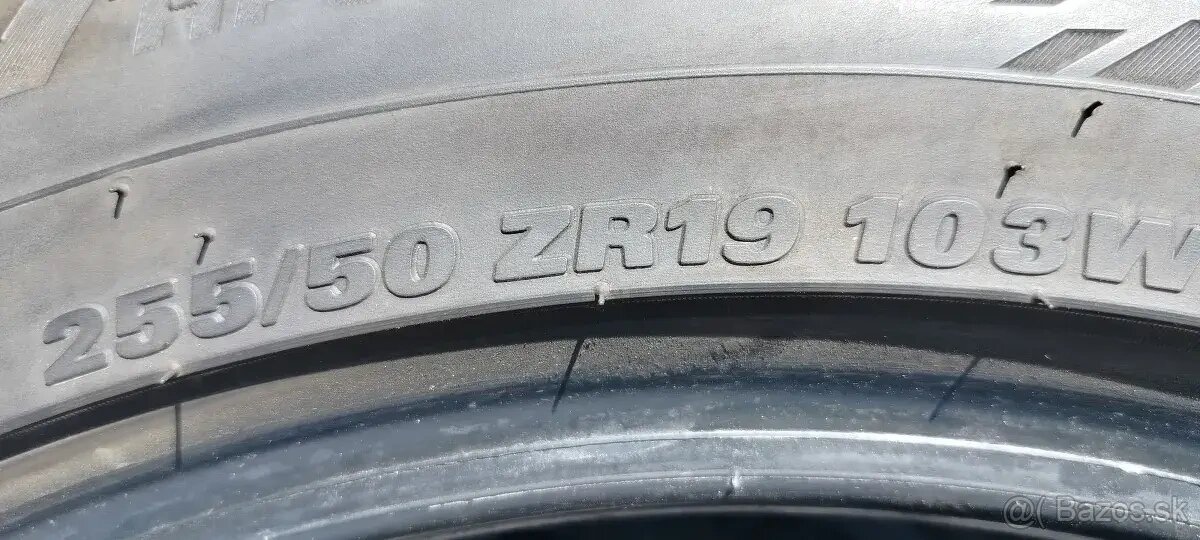 Letná pneumatika 2ks 255/50 R19 103W Kumho Crugen HP91 - 2