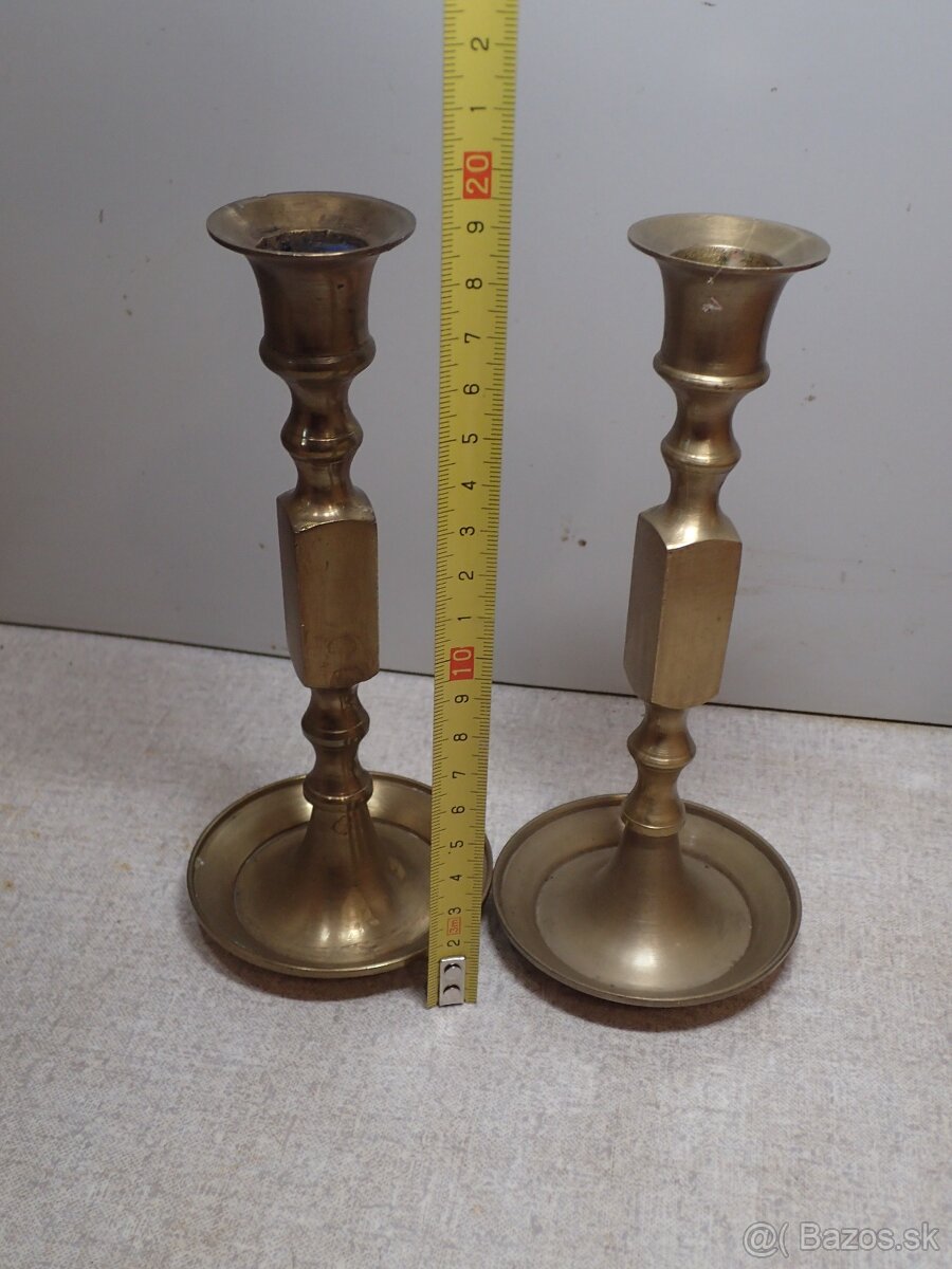 Mosadzné svietniky - 2
