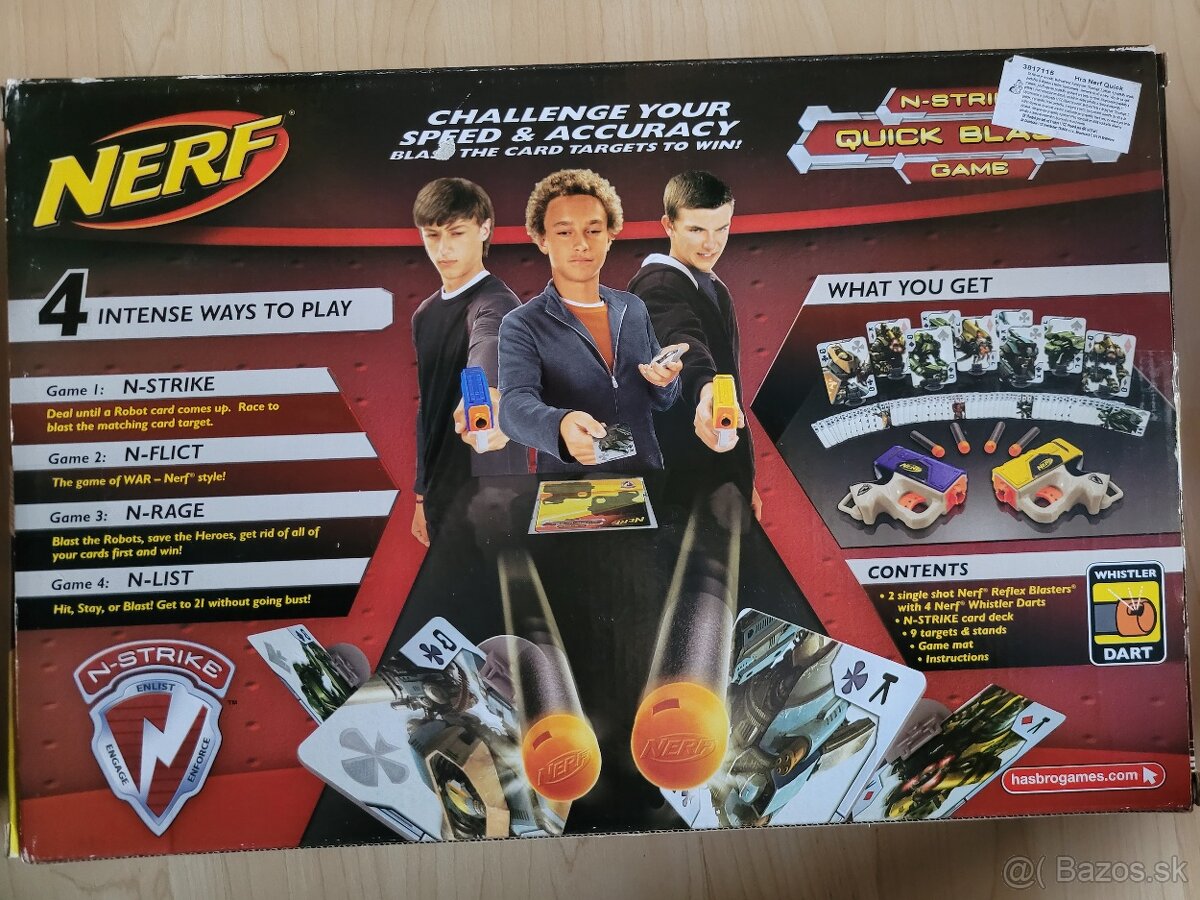 Nerf N-Strike Quick Blast (pištole + hra) - 2