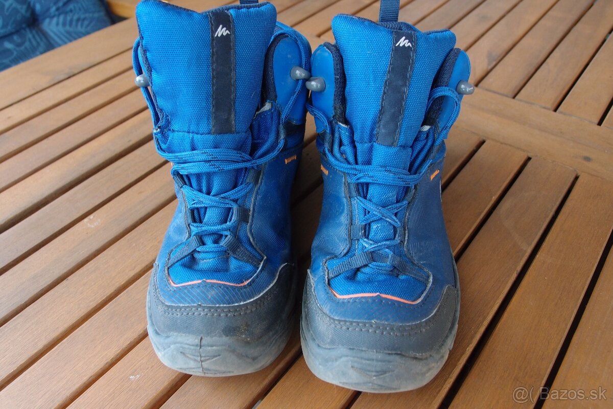 Polovysoká obuv na turistiku c.34 Decathlon - 2