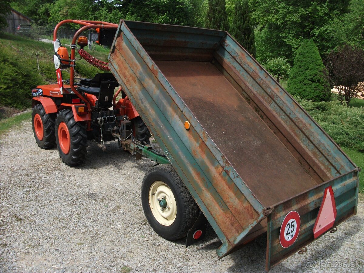 Predám orig.fabrickú vlečku-sklápač typ-ANS151. - 2