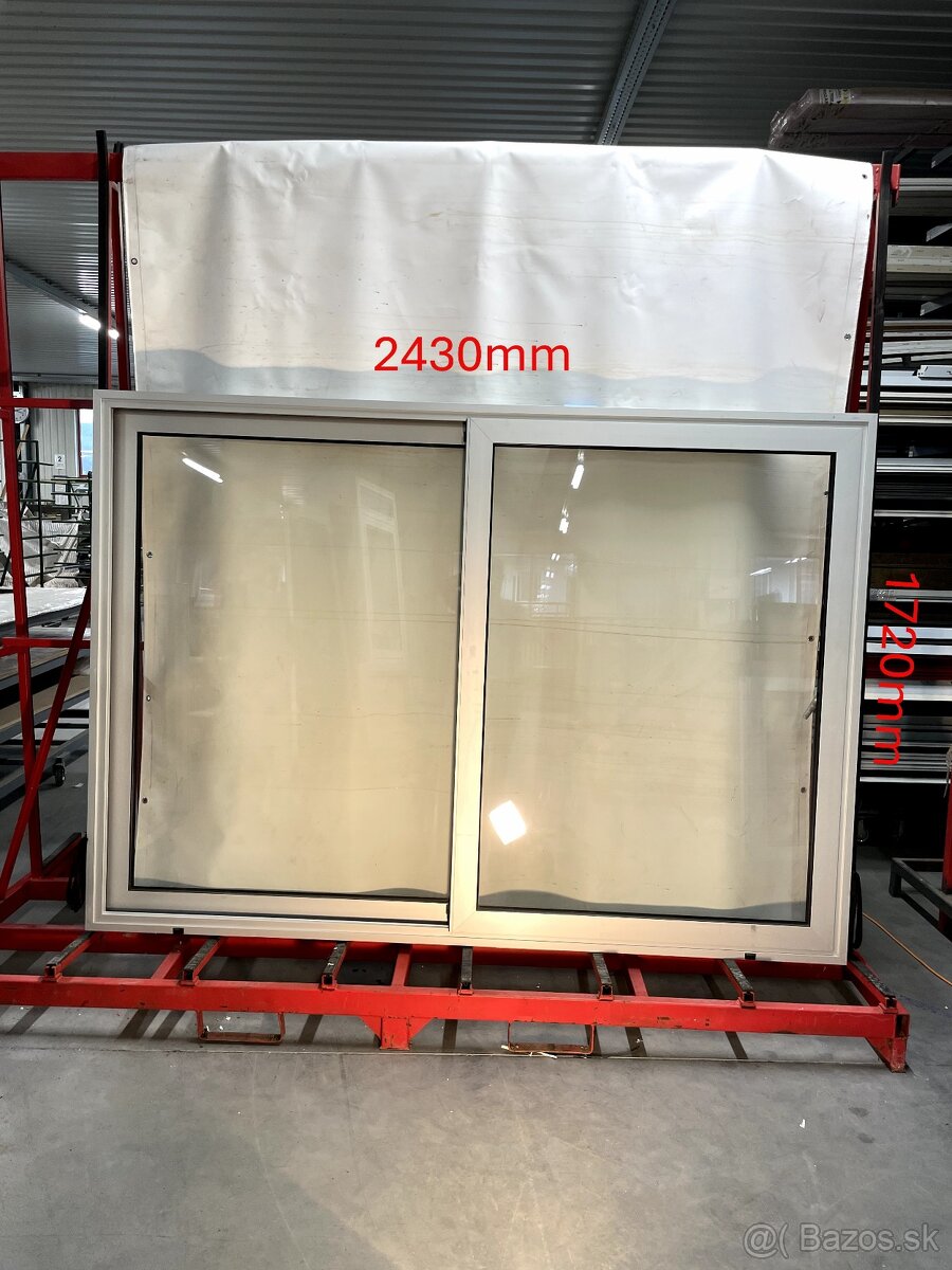Nové hliníkové posuvné okno A4 - 2