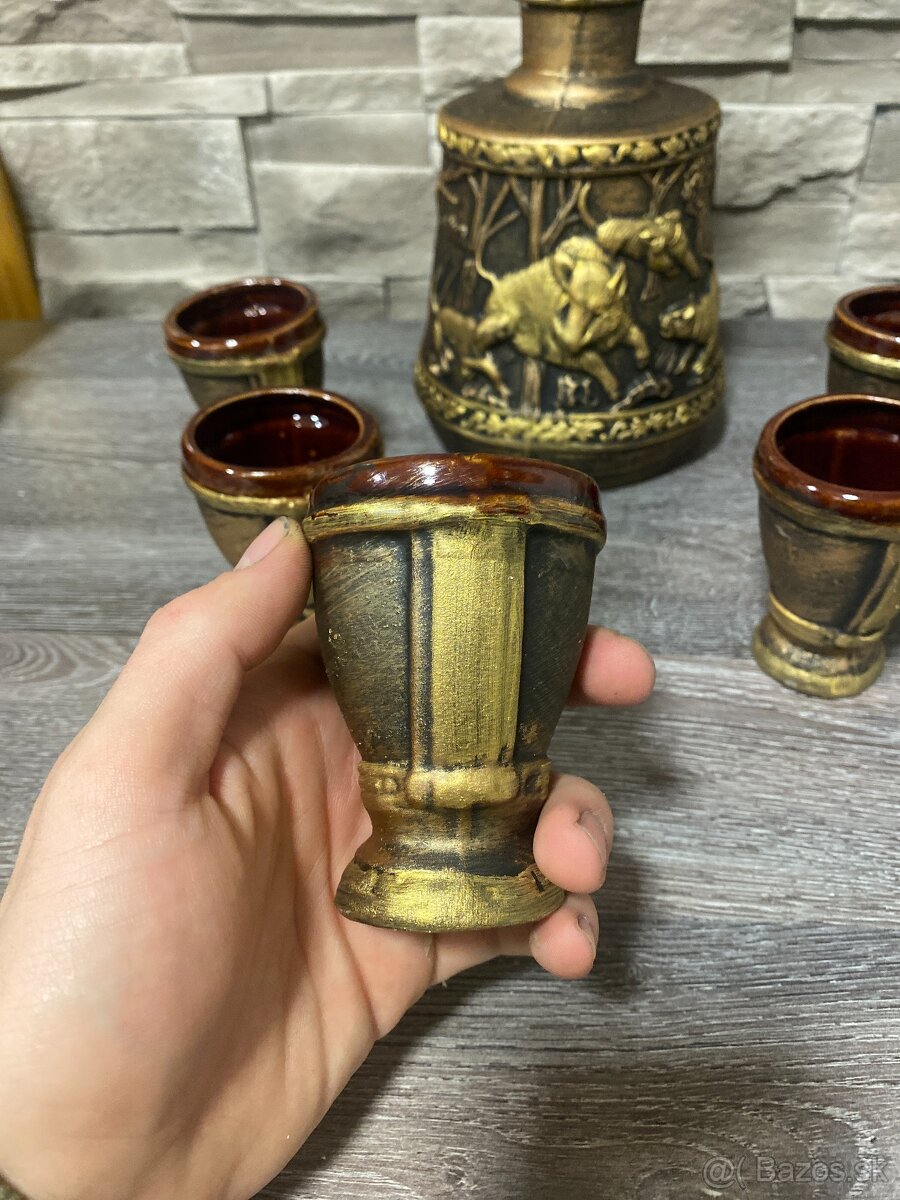 🦌 KERAMICKÁ FĹAŚA "POĹOVNÍK" 🦌 - 2