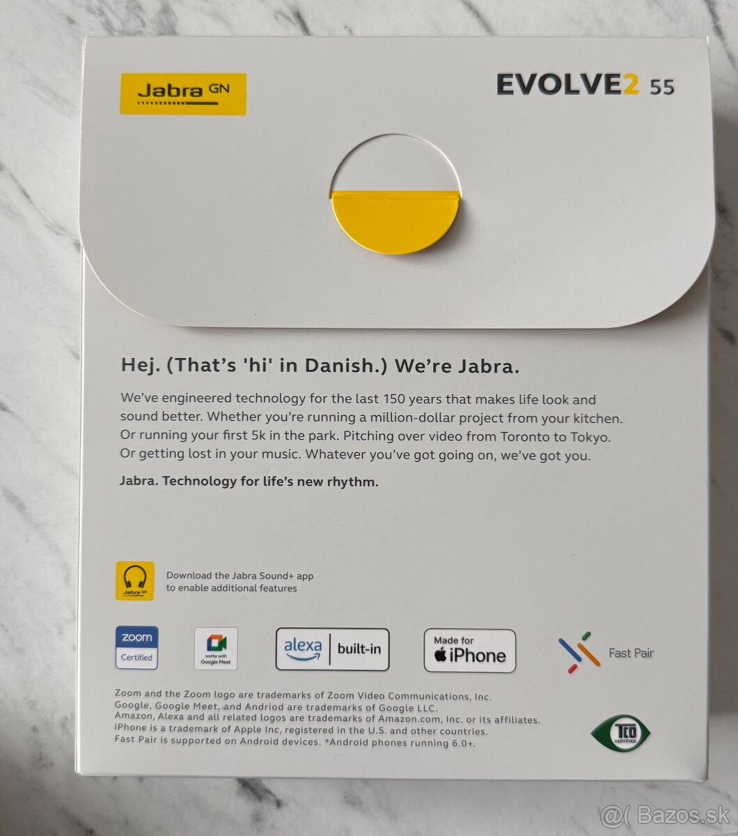 Predam nove Jabra evolve2 55 - 2