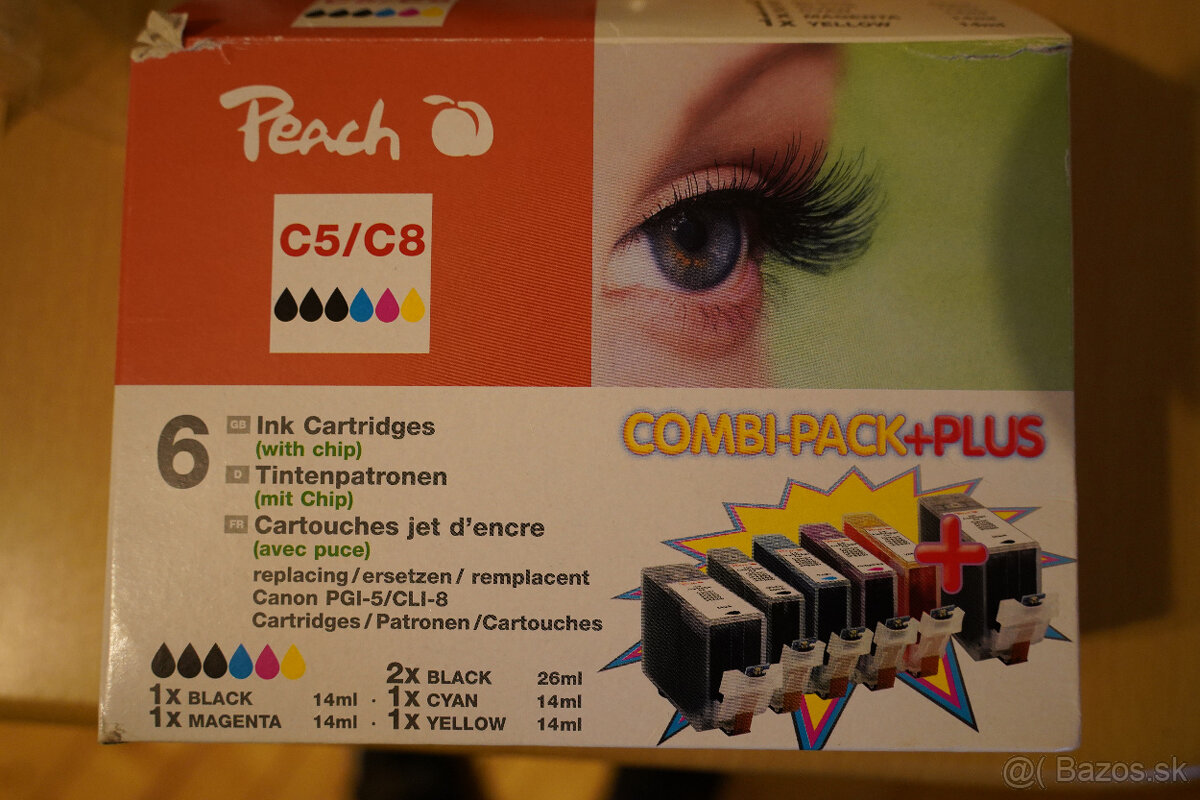 Cartridge C5 a C8 pre Canon tlačiarne - 2