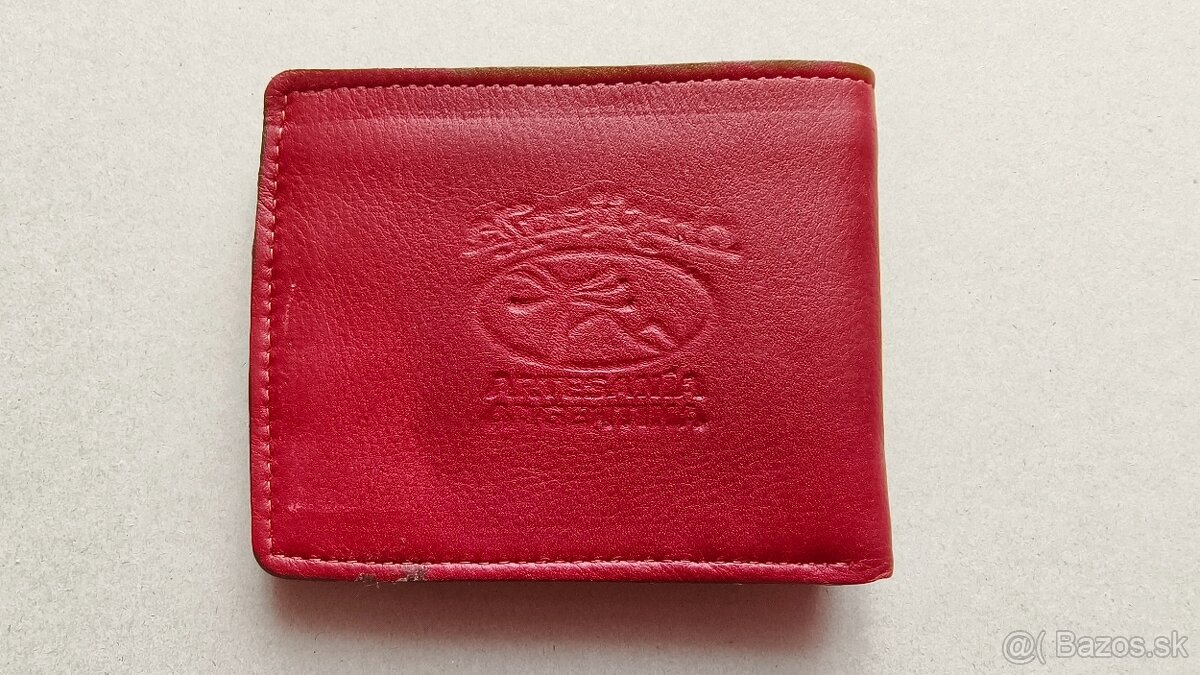 UMELECKÁ KOŽENÁ PEŇAŽENKA - 2