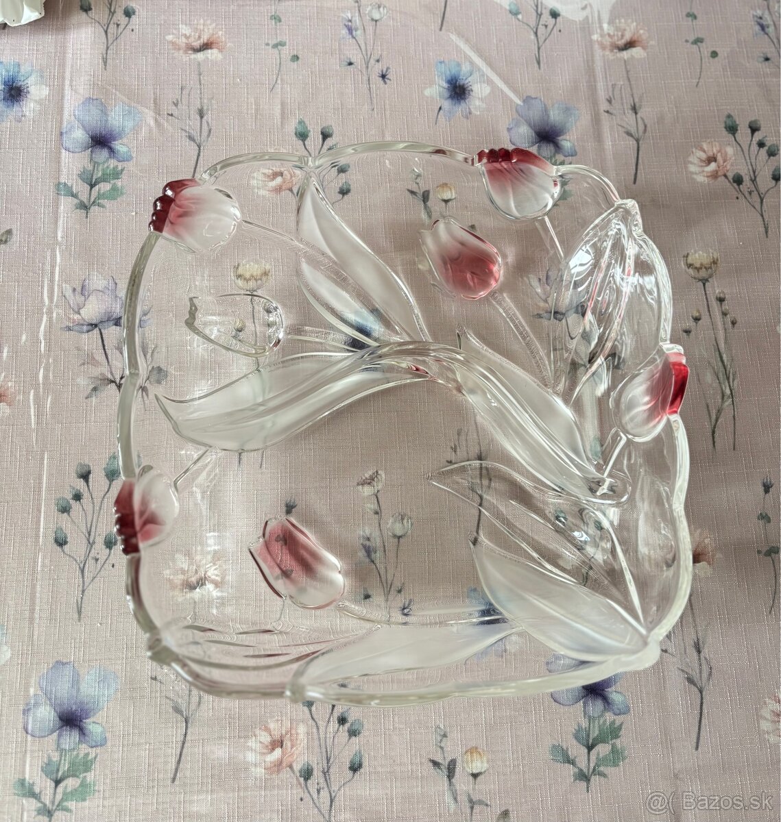 Kryštálová misa s tulipánmi 🌷 - 2